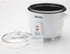 Aroma Housewares Aroma 6-cup (cooked) 1.5 Qt. One Touch Rice Cooker, White (ARC-363NG), 6 cup cooked/ 3 cup uncook/ 1.5 Qt.