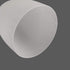 Giluta 2 Pack Bell Shaped Glass Shade Frosted Light Fixture Shades Replacement for ceiling fan light wall light,Lipless with 1-5/8-inch Fitter Opening