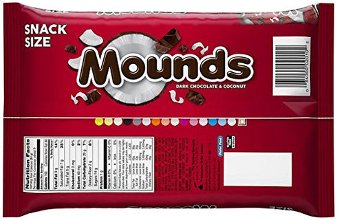 Mounds Snack Size Bars - 11.3 Ounces