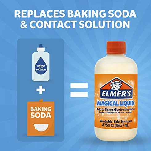 Elmer's Slime Activator | Magical Liquid Slime Activator Solution, (8.75 fl oz)