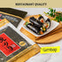 Daechun(Choi's1), Roasted Seaweed, Gim, Sushi Nori (50 Full Sheets), Resealable, Gold Grade, Product of Korea