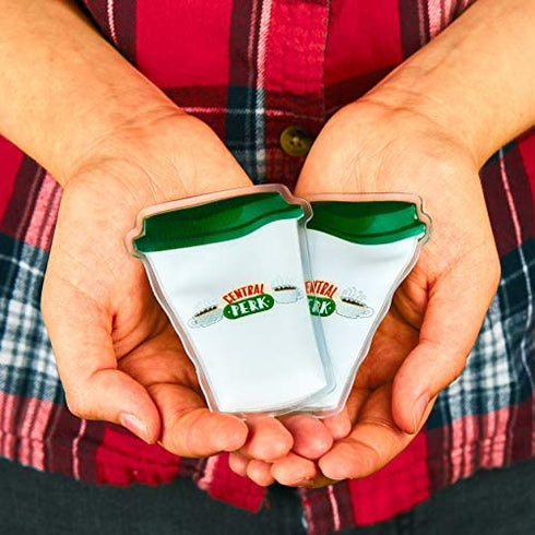 Paladone Central Perk Hand Warmers-Officially Licensed Friends Television Show Merchandise, Reusable Gel, PP6760FR