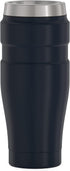 THERMOS Stainless King Vacuum-Insulated Travel Tumbler, 16 Ounce, Midnight Blue