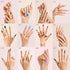 Gold Finger Gel Glam Design Nail Press On Nails, Gel Nail Kit, Polish Free Manicure Long Length (GD18)