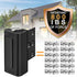 Home Security Door Lock Reinforcement - Upgraded Childproof Safety Door Locks Defender Easy Open with 3" Stop Withstand 800 lbs for Inward Swinging Door, Night Lock Deadbolt Guard Defend Your Home 1PC