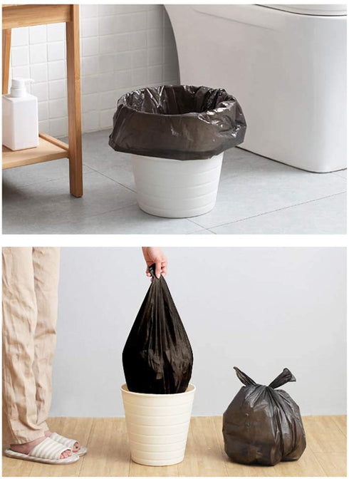 Nicesh 2.6 Gallon Diaper Trash Bags, 250 Counts, Black