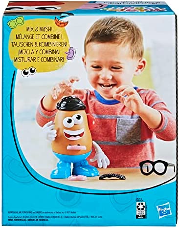 Potato Head Mr. Potato Head Classic Toy For Kids Ages 2 and Up, Includes 13 Parts and Pieces to Create Funny Faces
