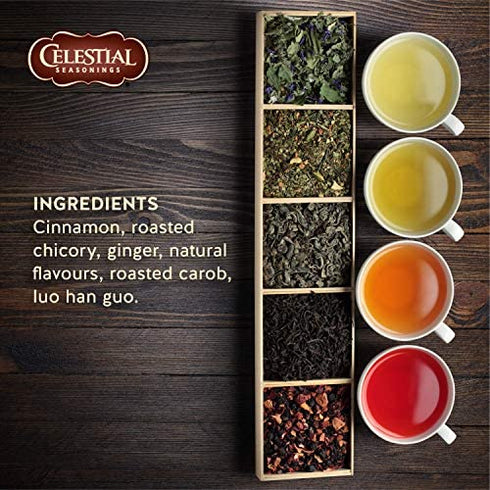 Celestial Seasonings Holiday Herbal Tea, Gingerbread Spice, 20 Count