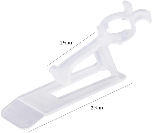 All in One Christmas Light Clip, Universal Gutter and Shingle Clip for C7, C9 and Mini Lights, 100 Pack