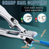 Nail Clippers for Men Thick Nails - Professional Extra Large Heavy Duty Toe Nail Clippers for Seniors, Stainless Steel Wide Jaw Opening No Splash Fingernail Cutters Long Handle with Catcher File