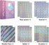 Rainbow Printable Vinyl Sticker Paper 10 Sheets Holographic Waterproof Decal Paper,Self-Adhesive Labels Crafts,Dries Quickly Tear Resistant-for Any Epson HP Canon Sawgrass Inkjet Printer