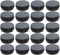Othmro 20 Pack 2 oz Round Aluminum Cans Tin Can Screw Top Metal Lid Containers for Lip Balm, Crafts, Candles, Candies, 60ml