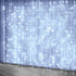 Curtain String Lights, Window Fairy LED Icicle Xmas Lights for Wedding Party Garden Room Outdoor Indoor Wall Decorations(Cool White)