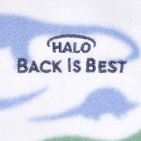 HALO Sleepsack 100% Cotton Wearable Blanket Micro-Fleece, TOG 1.0, Dinos, Small