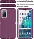 Tiflook for Samsung Galaxy S20 FE 5G Case, Heavy Duty Shockproof Armor Protective Hard Plastic Cover + Silicone Bumper Dual Layer Hybrid Phone Case for Samsung Galaxy S20 Fan Edition, Pinkish Purple