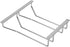 Dianoo Wine Glass Stemware Rack Holder Wine Glass Rack Under Cabinet With Screws Chrome Finish 22CM 2 Rows