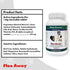 Flea Away All Natural Supplement for Fleas, Ticks, and Mosquitos Prevention for Dogs and Cats, 100 Chewable Treat Tablets, Single