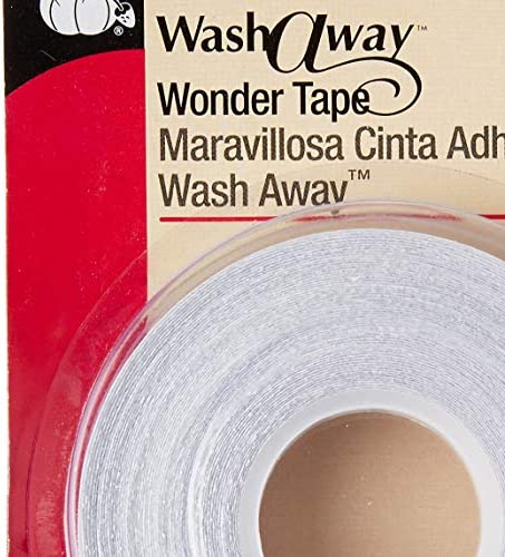 Dritz Wash Away Wonder Tape, 1/4-Inch by 10-Yards, White