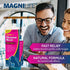 MagniLife Migraine Relief, Fact-Acting, Relieve Throbbing, Pulsating, Stabbing Headache, Ease Nausea, Light & Noise Sensitivity, and Blurred Vision - 90 Tablets