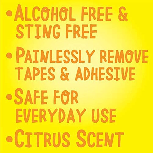 Goo Gone Bandage Adhesive Remover For Skin - 8 Ounce - Safe Method to Remove Sports Tape, KT Tape, Temporary Tattoos, Ink, Medical Bandages and More