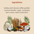 Instant Mushroom Coffee, Nootropic Coffee, Coconut Milk, Cordyceps, Lion’s Mane, Reishi - 1 LBS (454g), PARA AU