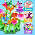 Innorock Flower Garden Building Toy Set for 3, 4, 5, 6, 7 Year Old Girls - STEM Toys for Educational Activity - Flower Stacking Toys, Preschool Learning Activity, Toddler Girl Toys, Gifts for Girls