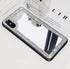 Poowear for iPhone 11 Case 3D Glitter Sparkle Bling Mirror Case Luxury Shiny Crystal Rhinestone Diamond Bumper Clear Protective Case Cover for Women for iPhone 11 Silver