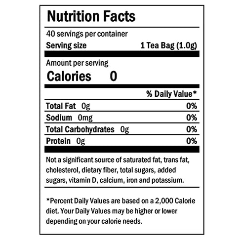 Ssanggye Persimmon Leaf Tea 1.0g x 40 TB, 100% Natural Herbal Tea Boost Metabolism Vitamin Mineral Content Anti-Inflammation Soft Taste by Korean Tea Master Mr. Kim