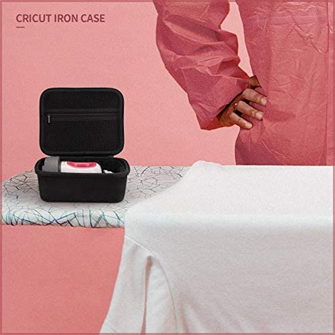 Yinke Hard Case for Cricut Easy Press Mini Heat Press Machine and Accessories, Travel Carrying Case Protective Storage Bag