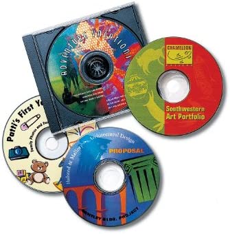 Avery CD Labels, Matte White, 40 Disc Labels and 80 Spine Labels (8692),4.5/8 Inches