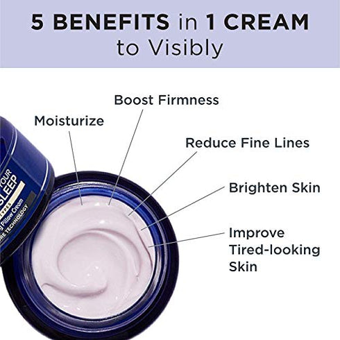 it COSMETICS Confidence In Your Beauty Sleep - Anti-Aging Night Cream - Visibly Improves Fine Lines, Wrinkles, Dryness, Dullness & Loss Of Firmness - With Hyaluronic Acid - 0.47 Fl Oz
