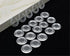 Clear Glass Table Top Bumpers,Soft Material,to Control The Movement of Glass Table Top. Plastic Bumper for Table Glass Top,Rubber Bumper Pads,Glass Table Top Suction Pad.50 Count.