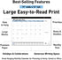 Desk Calendar 17x12 – Monthly Planning Desk Pad & Wall Calendar for Home, School and Office, Big Ink Bleed Resistance Thick Paper Desktop Teacher Calendar Planner