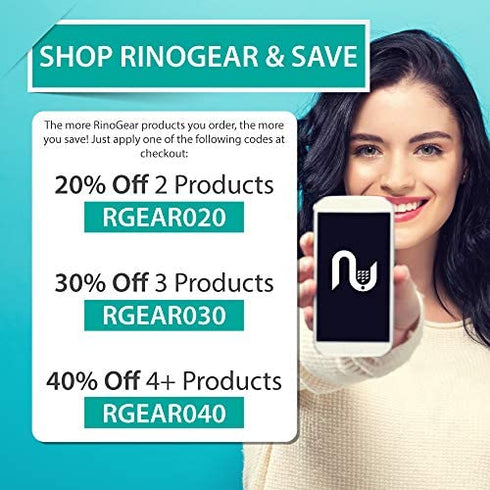 (8-Pack) RinoGear Screen Protector for Samsung Galaxy Watch 3 Screen Protector (45mm) Case Friendly Accessories Flexible Full Coverage Clear TPU Film