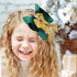 4 Pcs Large Christmas JOJO Hair Bows, 8 Inch Handmade Grosgrain Ribbon Alligator Clip Hair Accessories for Gifts 1