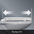 BEMIS 500TTT 000 Toilet Seat will Never Loosen and Provide the Perfect Fit, ROUND, White