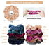 12 Pcs Big Hair Scrunchies Velvet Elastic Hair Bands Scrunchy, Large Hair Scrunchies for Women's Hair, Hair Ties Scrunchie Accessories Valentine's Day Christmas Gifts for Women Teenage Girls