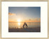 Golden State Art 11x14 Picture Frame Gold Aluminum (Shiny Brushed) Display Pictures 8x10 with Mat or 11x14 Without Mat Wall Mounting Real Glass Metal Photo Frame