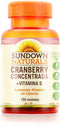 Cranberry Concentrate for Her by Sundown, Dietary Supplement, Supports Urinary Tract Function and Immune Health, 8400mg Plus 1000IU Vitamin D, 150 Softgels