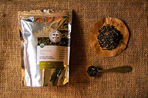 Golden Moon Organic Jasmine (96 Servings) Loose Leaf Tea