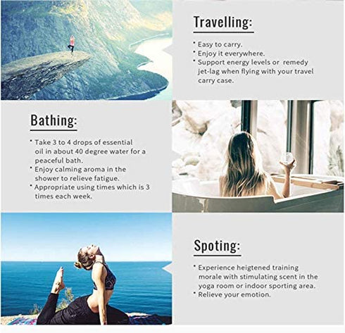 White Musk Essential Oil for Diffuser for Home Office Bedroom Bathroom Study Living Yoga Spa Large Room Outdoors-10ml