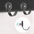 Picowe 4 Pack Magnetic Wreath Hanger Wreath Holder Wreath Hanger Hook for Metal Front Door for Christmas Decorations