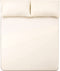 Marsail Queen Size Sheets Set 4pcs Extra Soft Cooling Bed Sheets Fine Brushed Microfiber Polyester Luxury Bedding Sheets Up to 16" Deep Pocket Cream