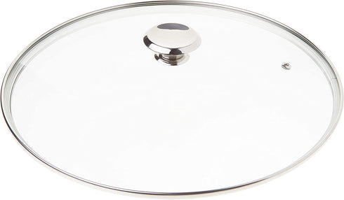Cook N Home Tempered Glass Lid, 12"/30cm, Clear