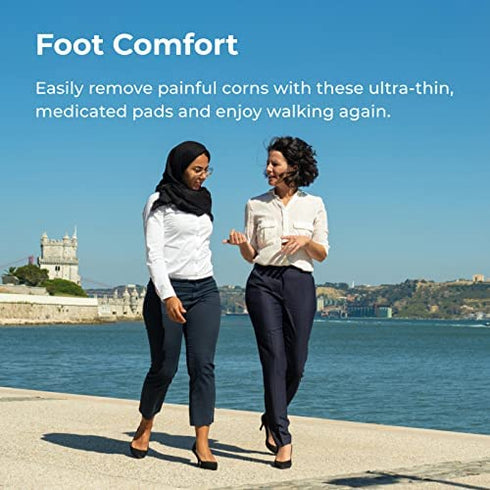 Rite Aid Foot Care Maximum Strength Ultra-Thin Corn Removers - 18 Pads/ 18 Medicated Patches with Salicylic Acid 40% | Corn Remover for Toes and Feet | Corn Pads | Heel Callus Remover | Forefoot Pads