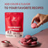 Jungle Powders Raspberry Powder 3.5oz, Powdered Unsweetened Freeze Dried Raspberries, Additive, Filler, and GMO Free Red Superfood Extract for Baking