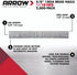 Arrow BN1810CS 18-Gauge Steel Brad Nails for Molding, Cabinets, Framing, Trim, and Finishing, Safe to Use with Electric or Battery Powered Nailers, Steel, 5/8 Inch, 1000 Pack