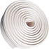 Vosarea Home Decoration Modelling Crown Mouldings Trim Flexible Molding Ceiling Border Line Interior Decoration Wall Edge Protector, Off White, Length 5M/196.85Inch, Width 3cm/1.18Inch