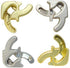 Bepuzzled Hanayama Cast Metal Brain Teaser Puzzle (Level 6) Green