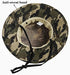 Boys Camo Sun-Bucket-Hat Summer Outdoor Safari Fishing-Hat Boonie-Cap for Big Kids 7-14Yrs (Size: 7)